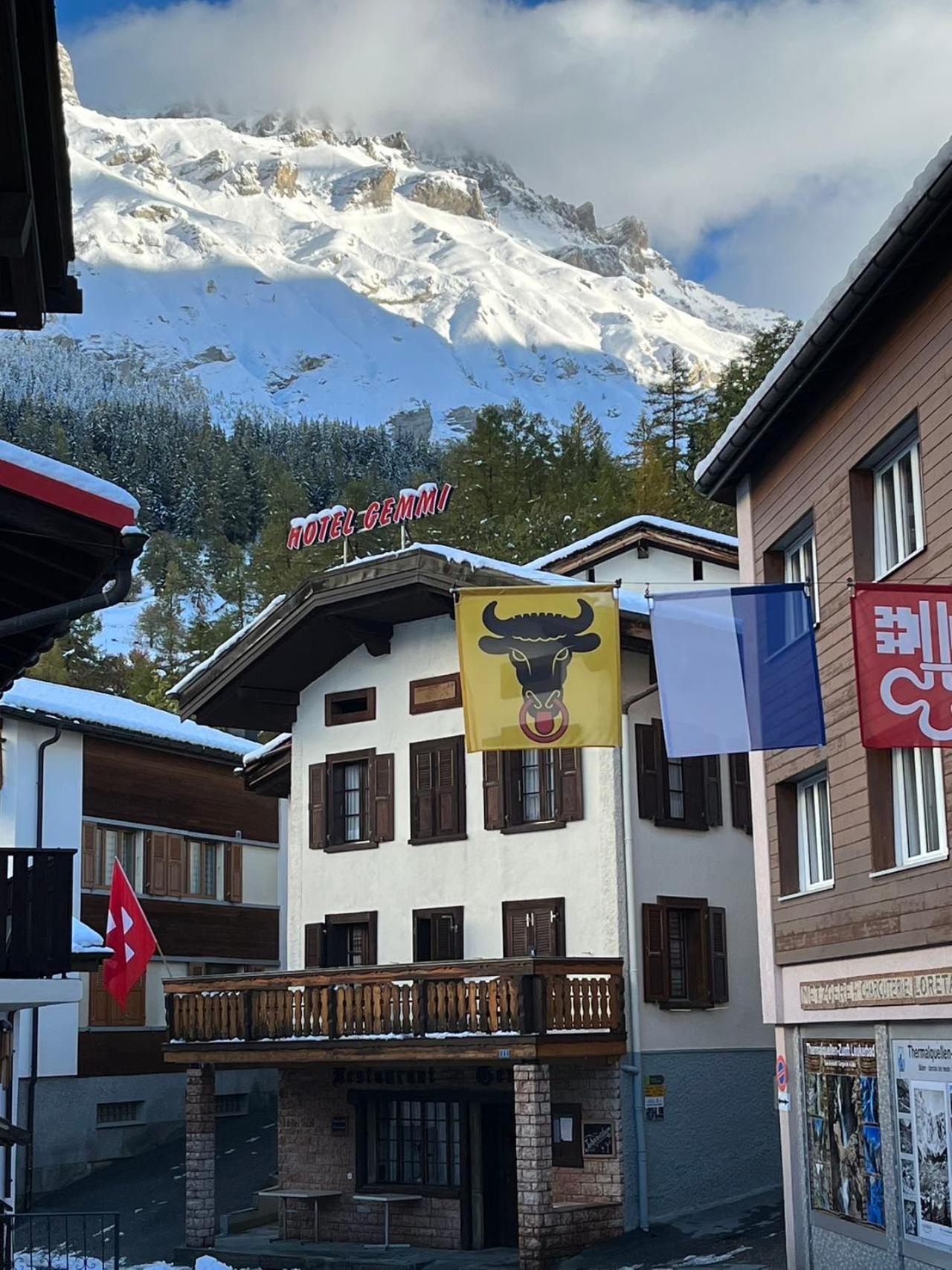Hotel Gemmi Leukerbad Kültér fotó